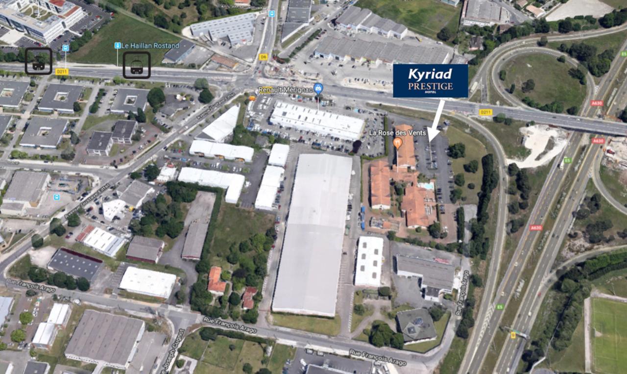 Kyriad Prestige Bordeaux Aeroport Мериньяк Экстерьер фото